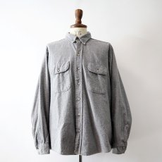 画像6: 90's FIVE BROTHER COTTON CHAMOIS CLOTH B/D SHIRT (6)