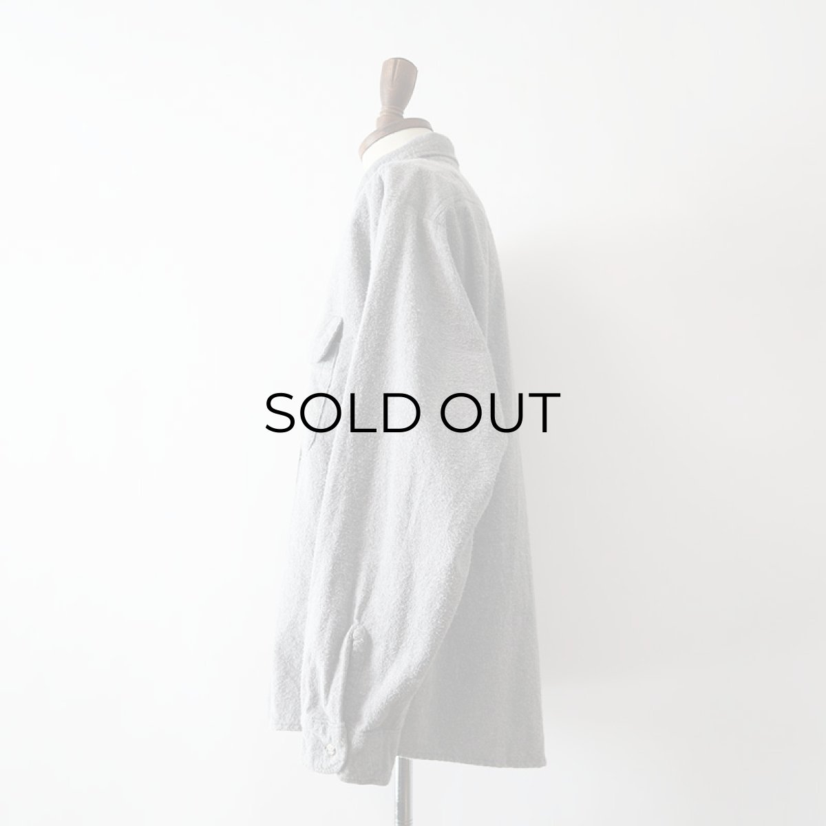 画像7: 90's FIVE BROTHER COTTON CHAMOIS CLOTH B/D SHIRT (7)