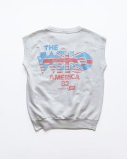 画像2: 80's Quaker-Knit "THE WHO" W-PRINT N/S BAND SWEAT "AMERICAN TOUR '82" (2)