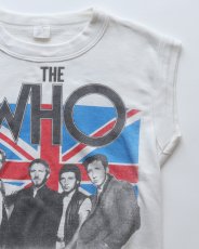 画像4: 80's Quaker-Knit "THE WHO" W-PRINT N/S BAND SWEAT "AMERICAN TOUR '82" (4)