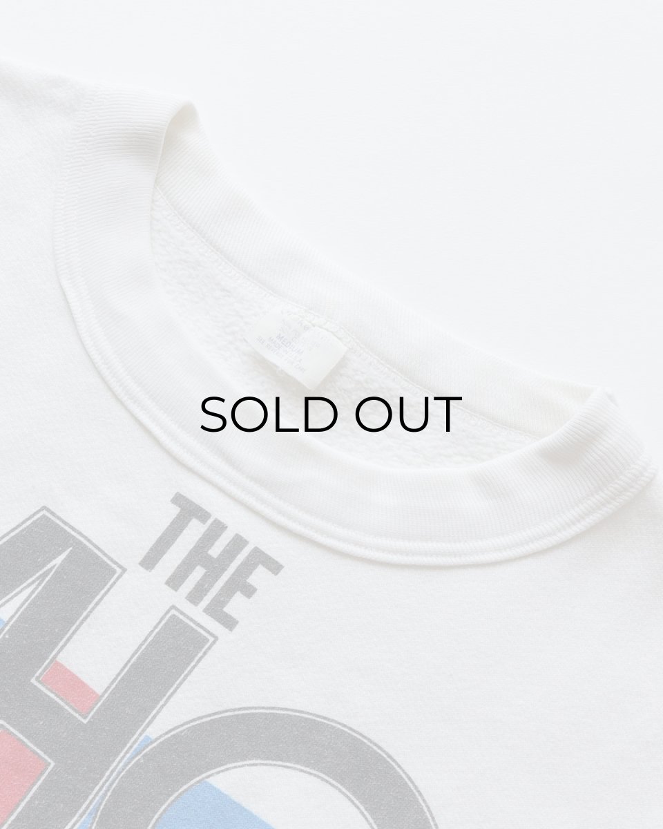 画像8: 80's Quaker-Knit "THE WHO" W-PRINT N/S BAND SWEAT "AMERICAN TOUR '82" (8)