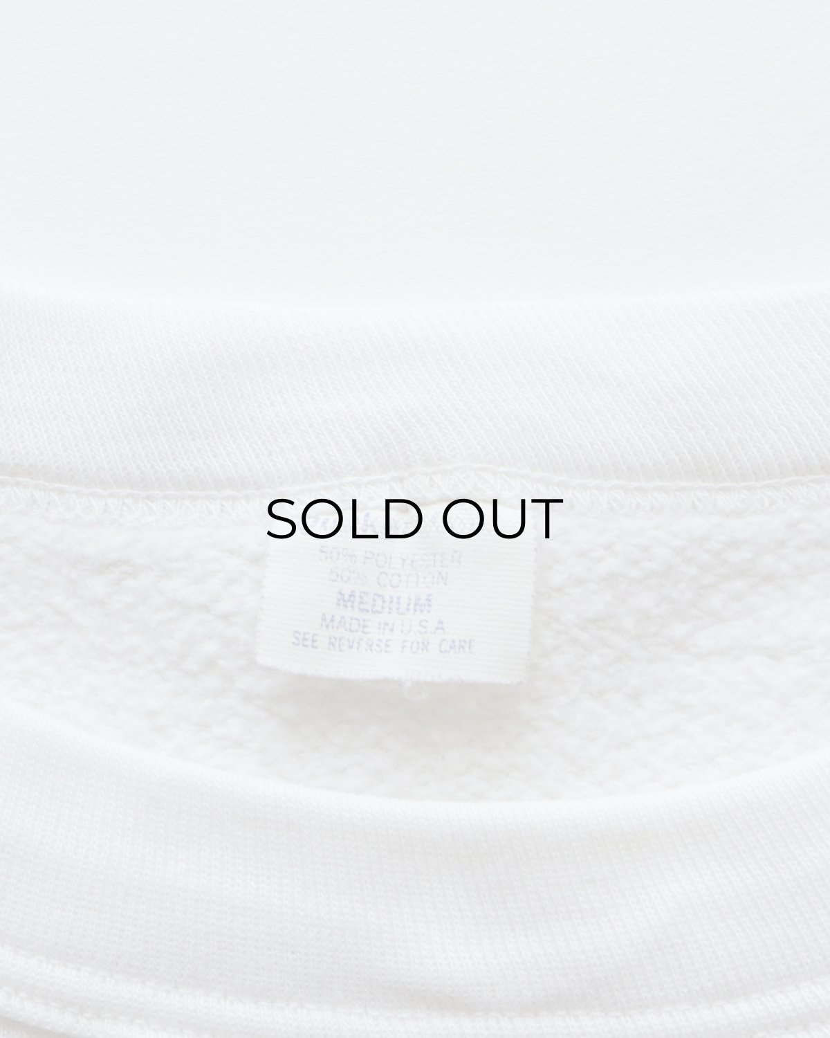 画像9: 80's Quaker-Knit "THE WHO" W-PRINT N/S BAND SWEAT "AMERICAN TOUR '82" (9)