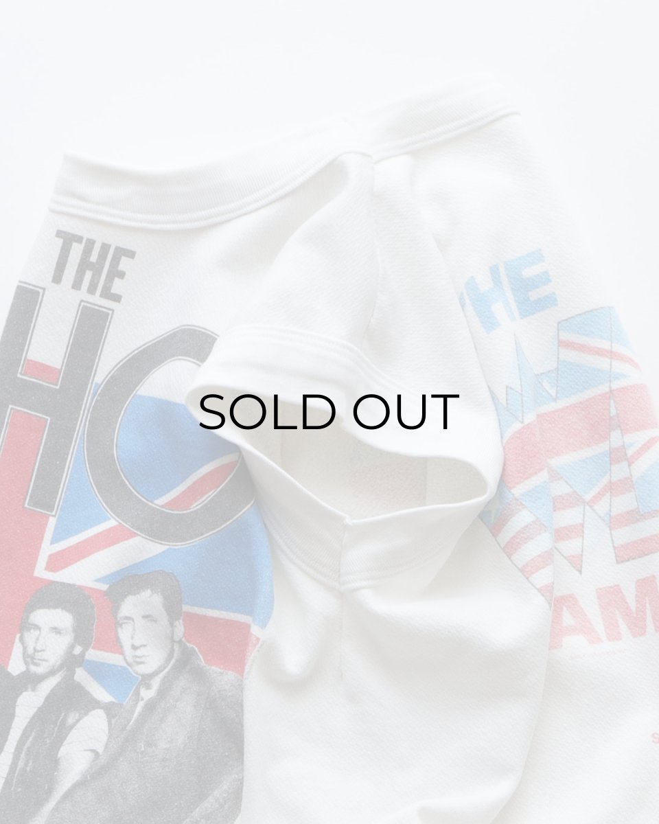 画像6: 80's Quaker-Knit "THE WHO" W-PRINT N/S BAND SWEAT "AMERICAN TOUR '82" (6)