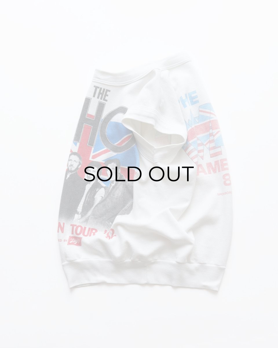 画像3: 80's Quaker-Knit "THE WHO" W-PRINT N/S BAND SWEAT "AMERICAN TOUR '82" (3)