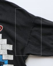 画像13: 70's-80's UNKNOWN BRAND PAKISTAN COTTON "PINK FLOYD" W-PRINT S/S BAND TEE "THE WALL IN CONCERT" (13)