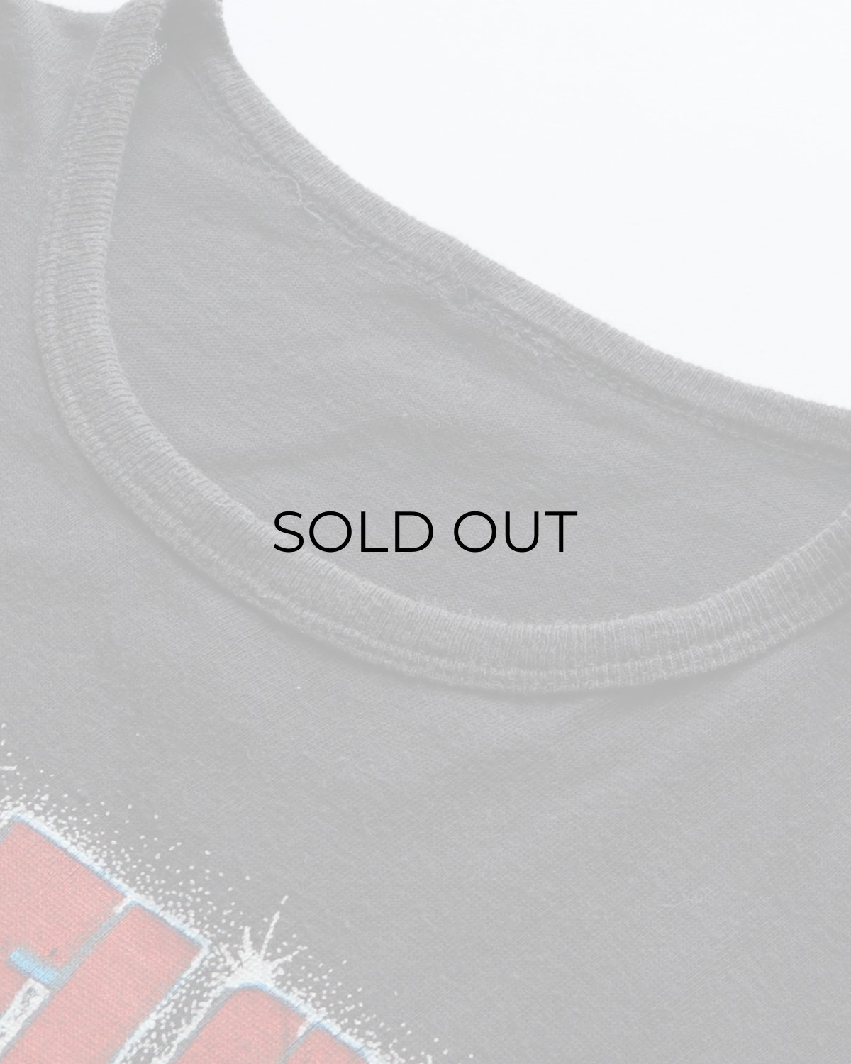 画像10: 70's-80's UNKNOWN BRAND PAKISTAN COTTON "PINK FLOYD" W-PRINT S/S BAND TEE "THE WALL IN CONCERT" (10)