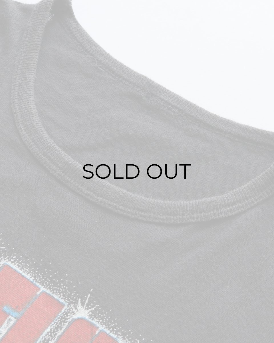 画像10: 70's-80's UNKNOWN BRAND PAKISTAN COTTON "PINK FLOYD" W-PRINT S/S BAND TEE "THE WALL IN CONCERT" (10)