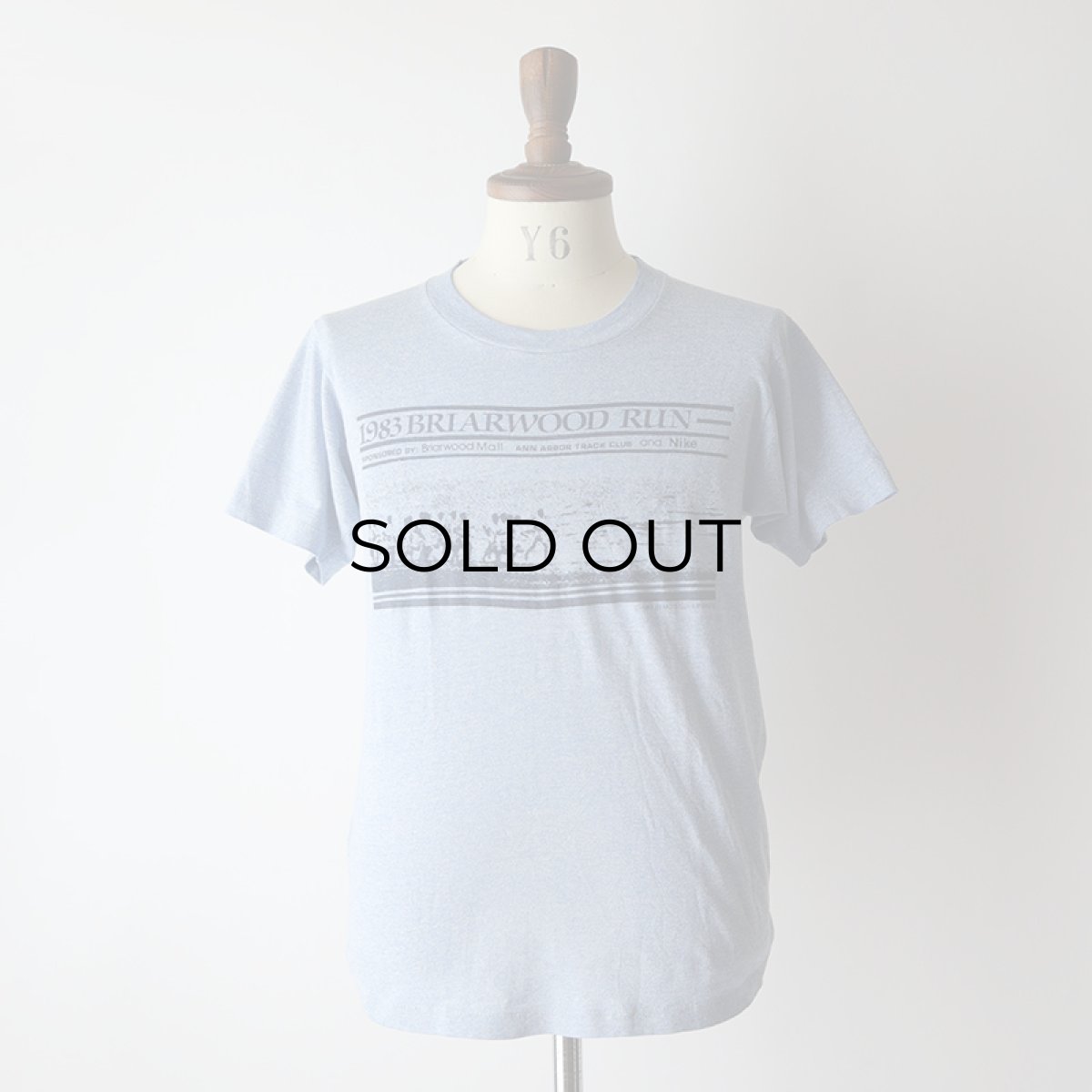 画像7: 80's UNKNOWN BRAND PRINT S/S TEE "1983 BRIARWOOD RUN" "NIKE" (7)