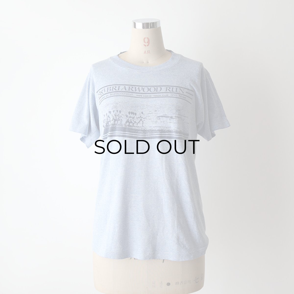画像10: 80's UNKNOWN BRAND PRINT S/S TEE "1983 BRIARWOOD RUN" "NIKE" (10)