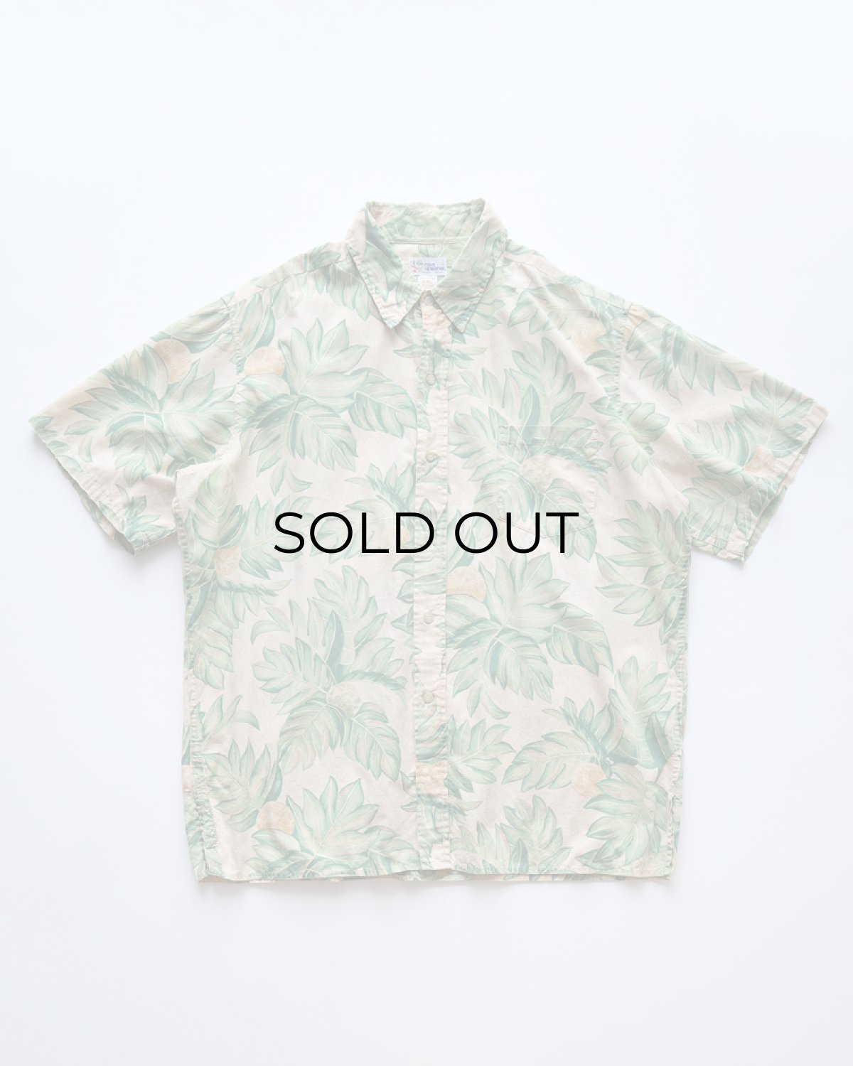 画像1: 〜90's reyn spooner COTTON ALL OVER PATTERN S/S HAWAIIAN SHIRT (1)