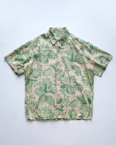 画像1: 〜90's reyn spooner COTTON ALL OVER PATTERN S/S HAWAIIAN SHIRT (1)