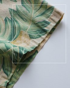 画像14: 〜90's reyn spooner COTTON ALL OVER PATTERN S/S HAWAIIAN SHIRT (14)