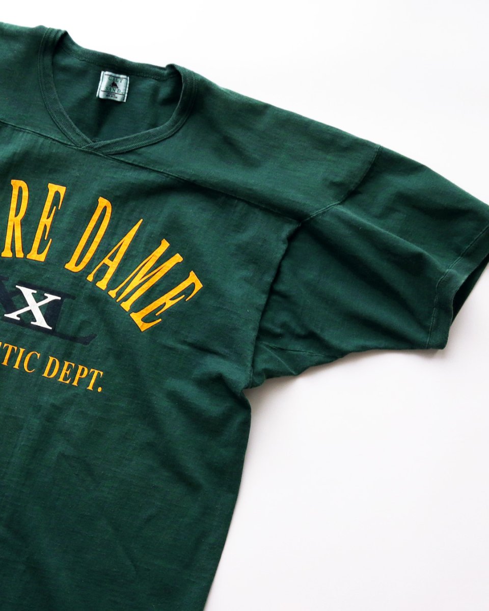 画像3: 90's GALT SAND HEAVY COTTON PRINT S/S FOOTBALL TEE "NOTRE DAME" "MADE IN USA" (3)