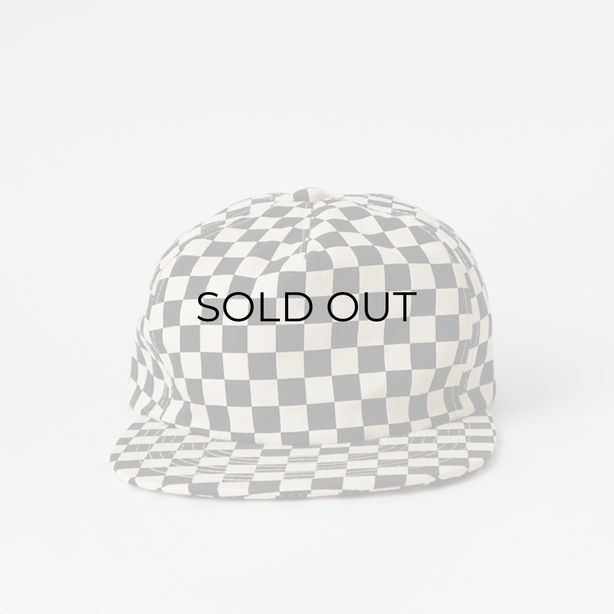 画像12: 【NEW】 WELD BRUSHED COTTON TWILL CHECKERBOARD FIELD TRIP CAP (12)