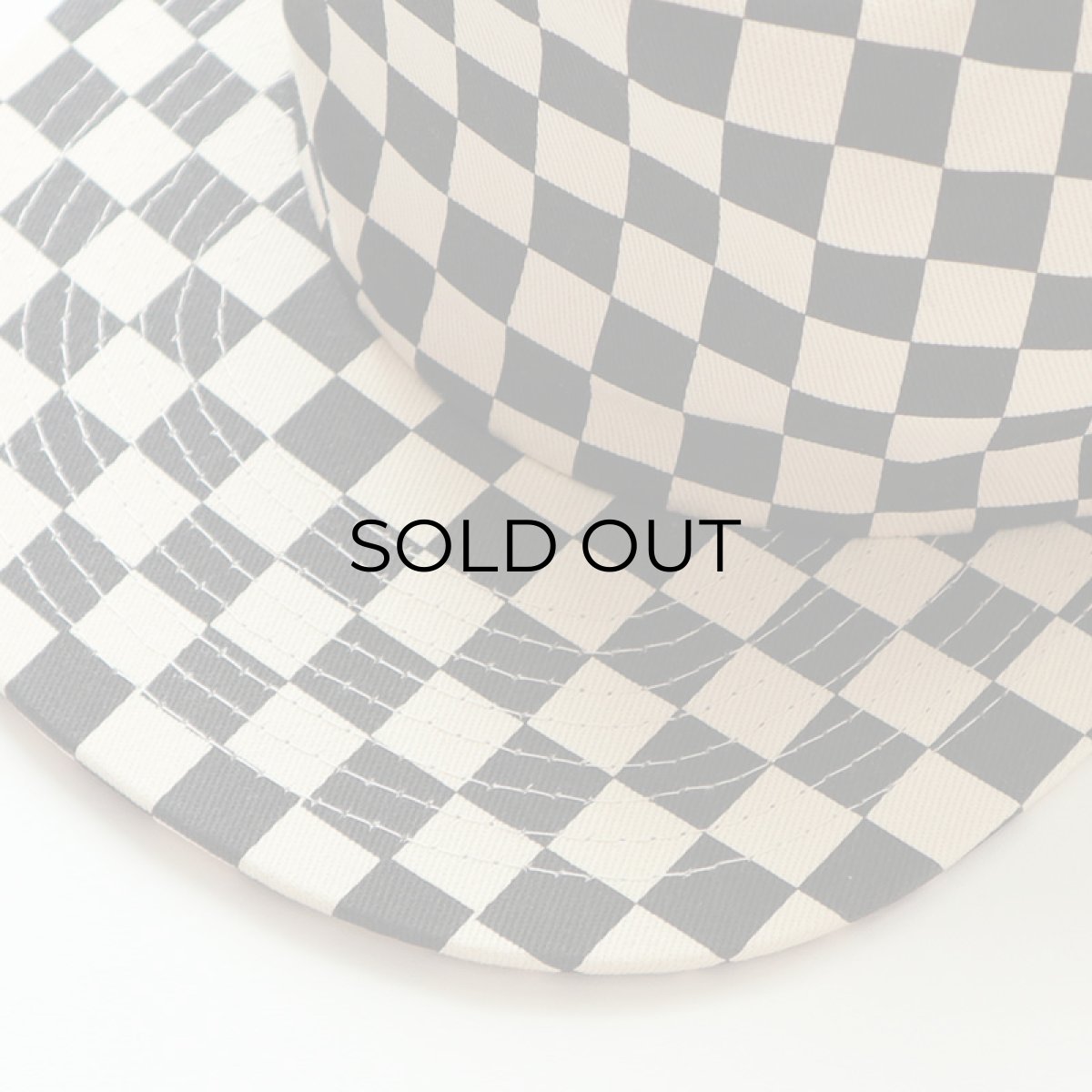 画像16: 【NEW】 WELD BRUSHED COTTON TWILL CHECKERBOARD FIELD TRIP CAP (16)