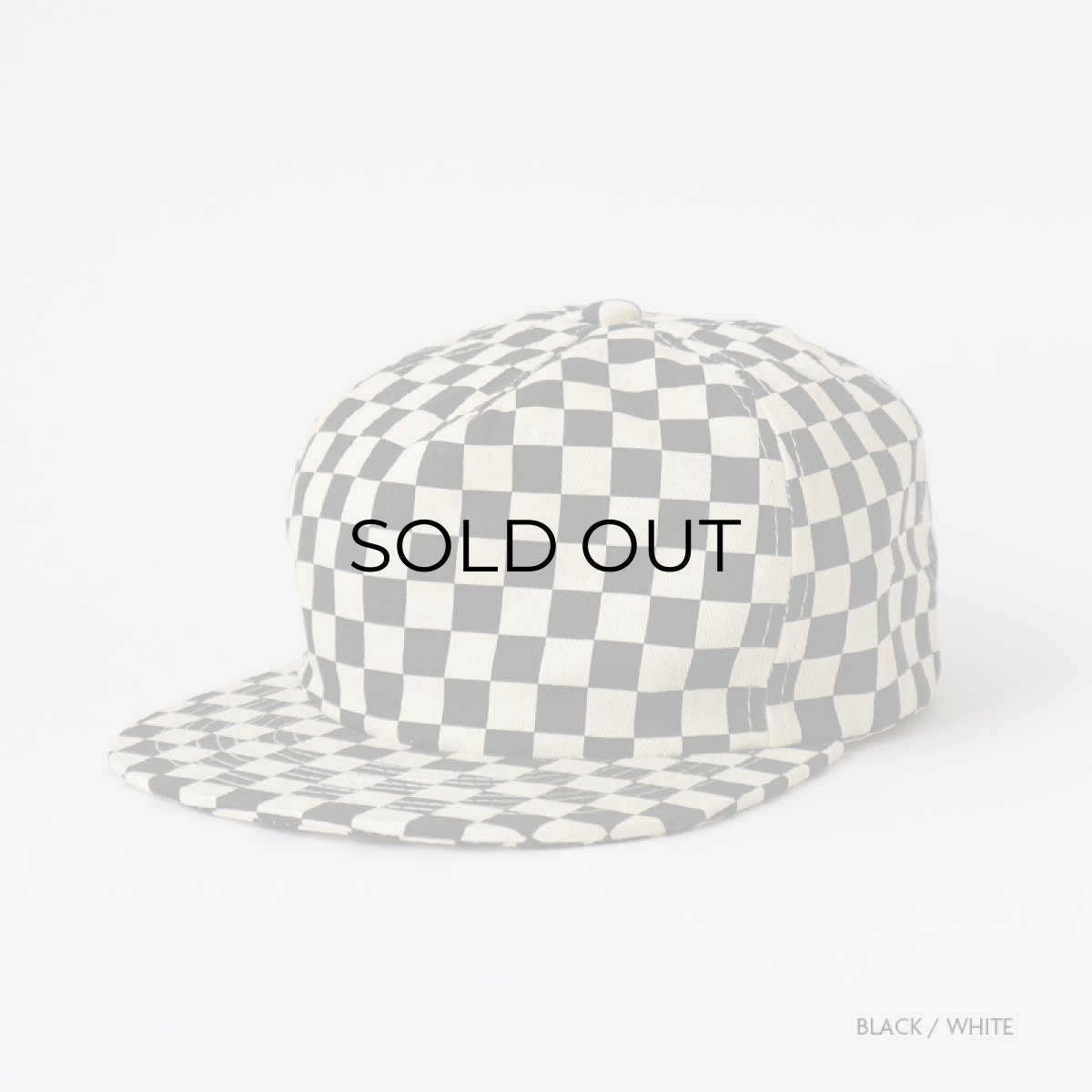 画像11: 【NEW】 WELD BRUSHED COTTON TWILL CHECKERBOARD FIELD TRIP CAP (11)