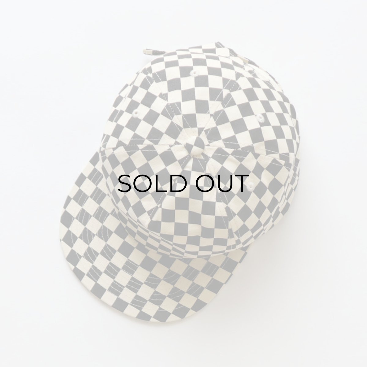 画像14: 【NEW】 WELD BRUSHED COTTON TWILL CHECKERBOARD FIELD TRIP CAP (14)