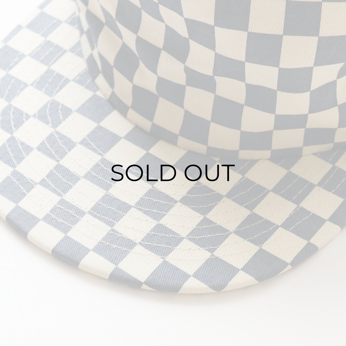 画像8: 【NEW】 WELD BRUSHED COTTON TWILL CHECKERBOARD FIELD TRIP CAP (8)