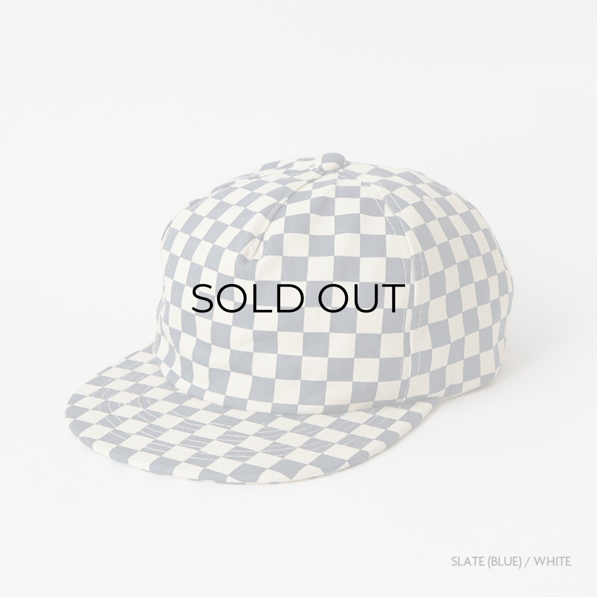 画像2: 【NEW】 WELD BRUSHED COTTON TWILL CHECKERBOARD FIELD TRIP CAP (2)