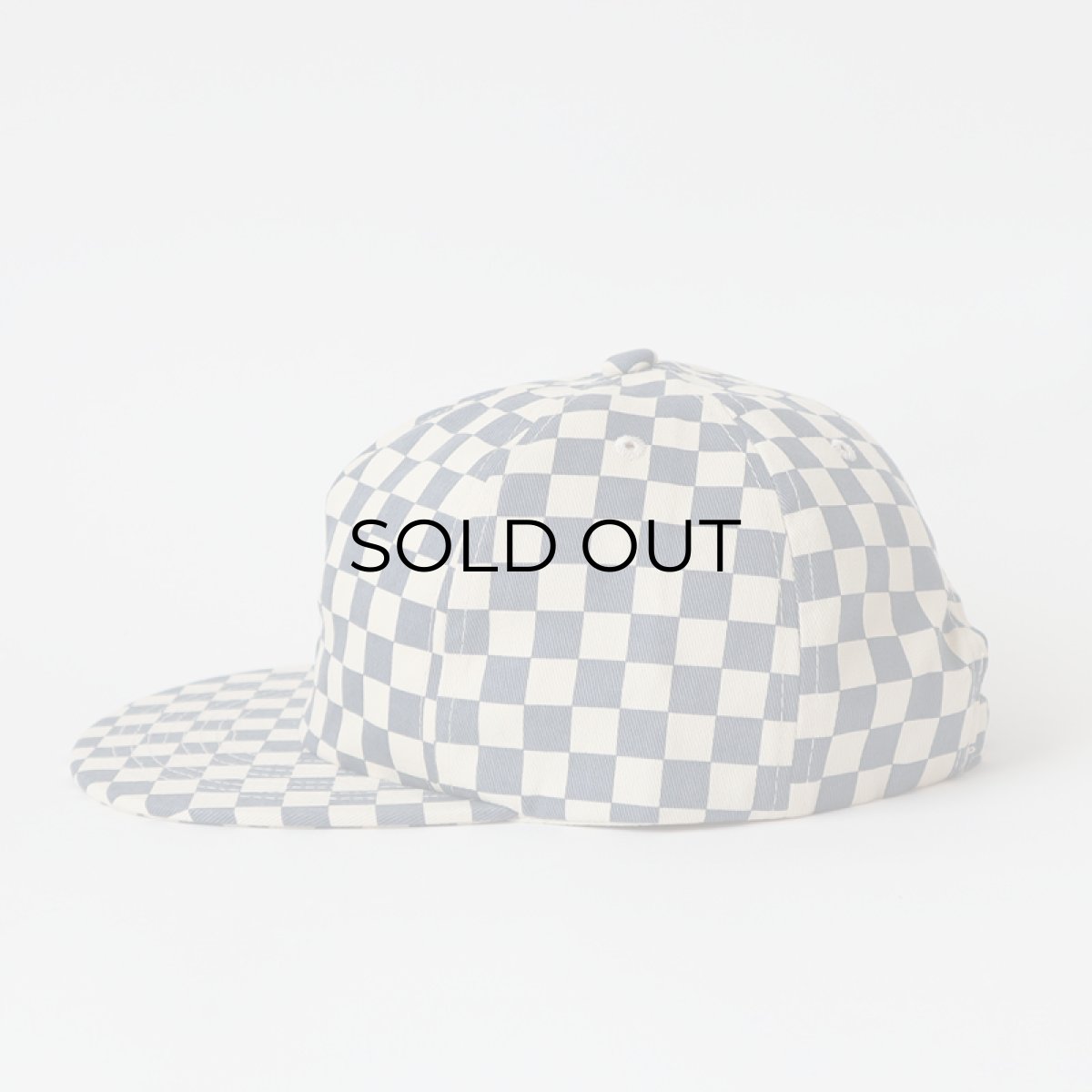 画像4: 【NEW】 WELD BRUSHED COTTON TWILL CHECKERBOARD FIELD TRIP CAP (4)