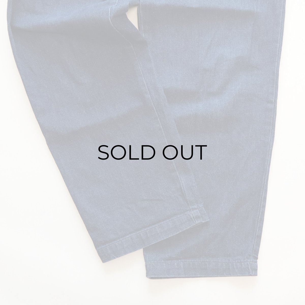 画像4: DOCKERS COTTON DENIM TUCK PANTS 【W33 程度】 (4)