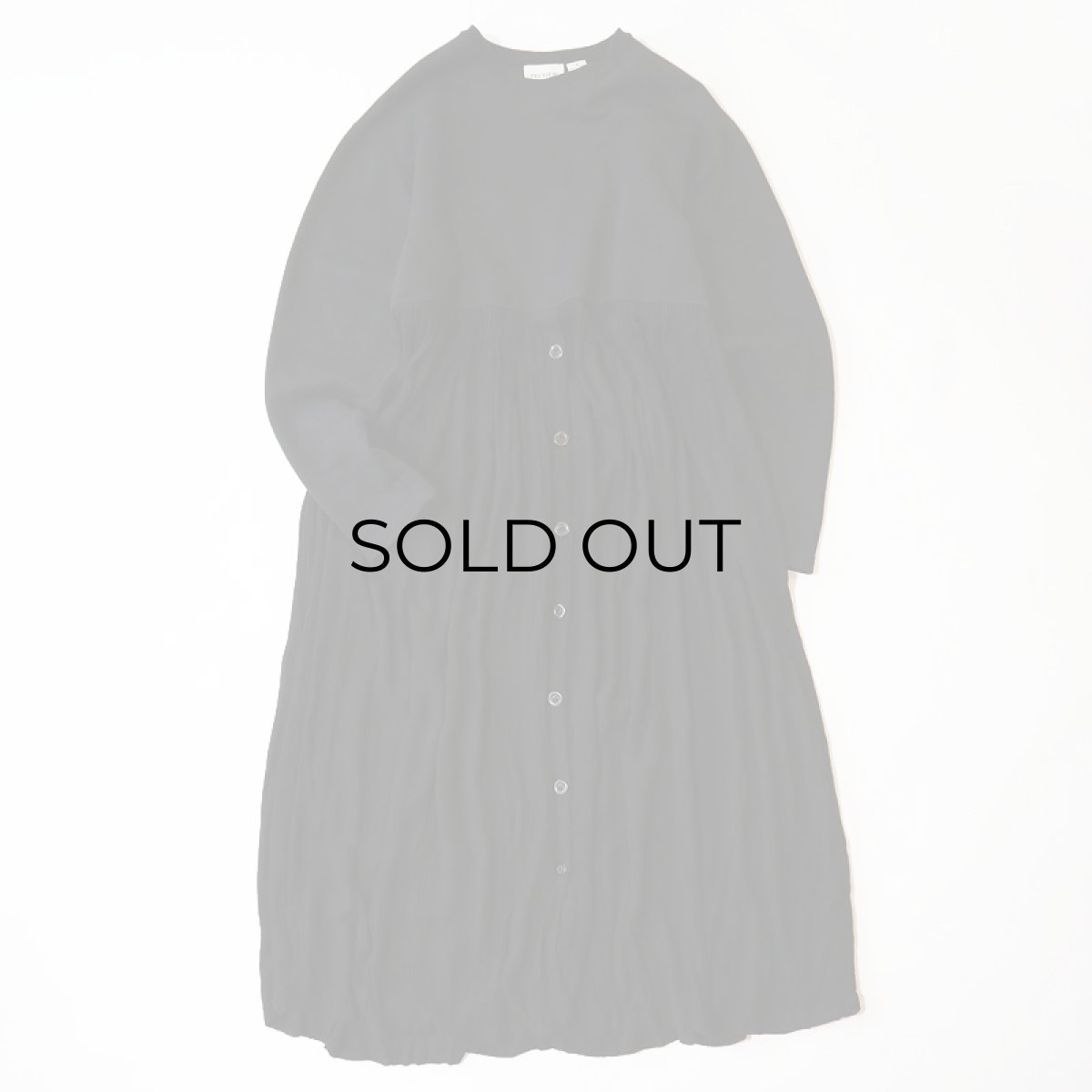 画像1: PREVIEW SWEAT x WRINKLE RAYON DRESS (1)