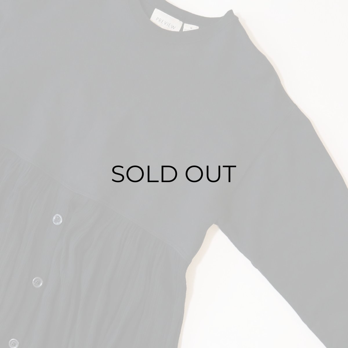 画像3: PREVIEW SWEAT x WRINKLE RAYON DRESS (3)