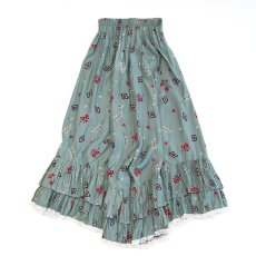 画像1: Roper RAYON TIERED SKIRT "MADE IN USA" (1)