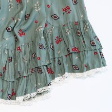 画像4: Roper RAYON TIERED SKIRT "MADE IN USA" (4)