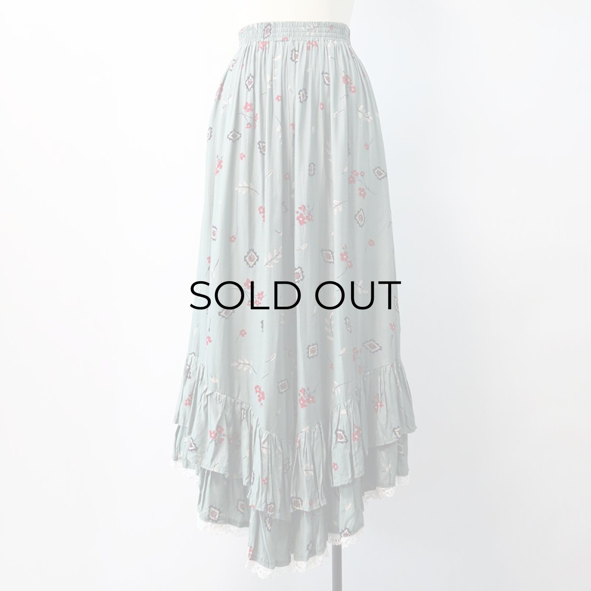 画像8: Roper RAYON TIERED SKIRT "MADE IN USA" (8)