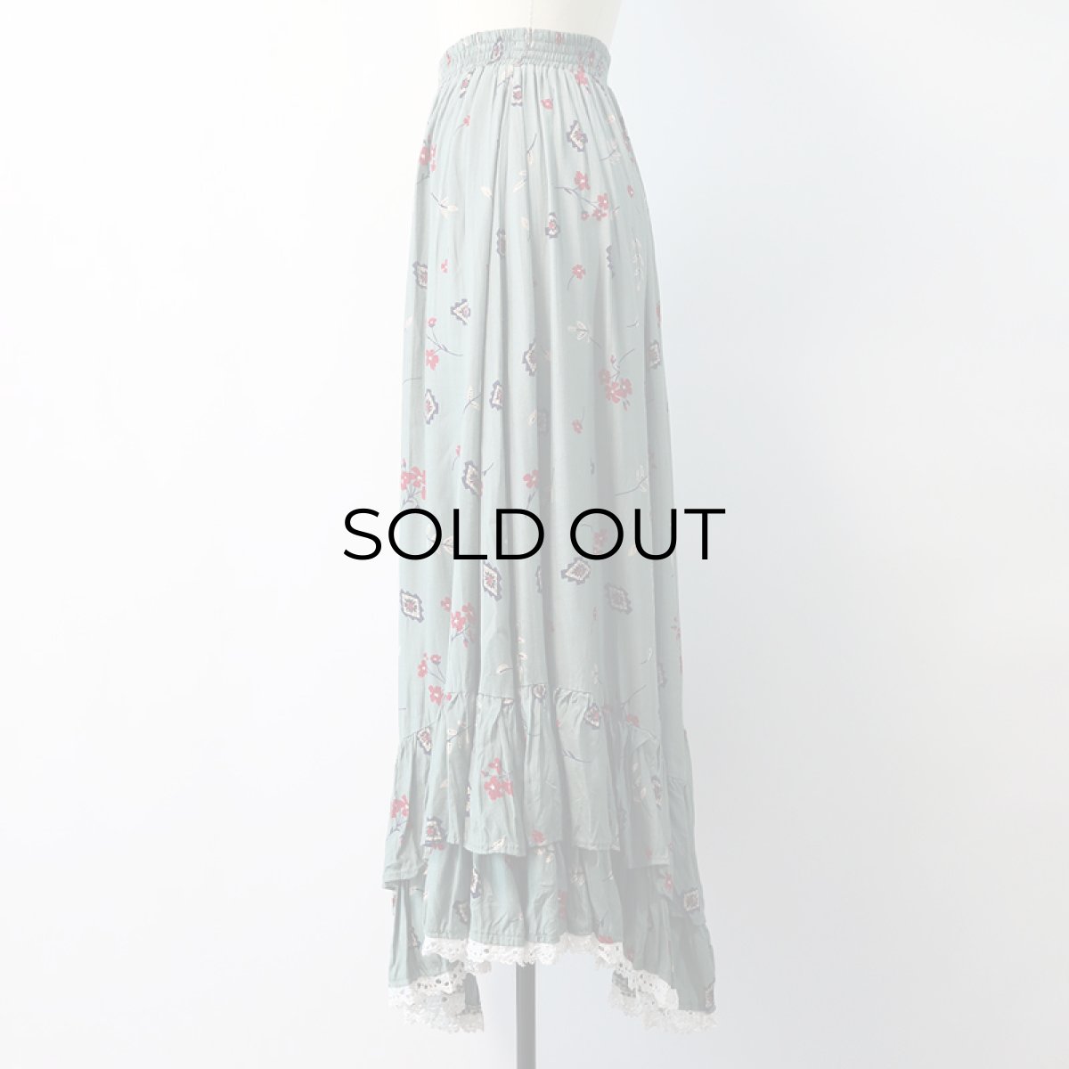 画像9: Roper RAYON TIERED SKIRT "MADE IN USA" (9)