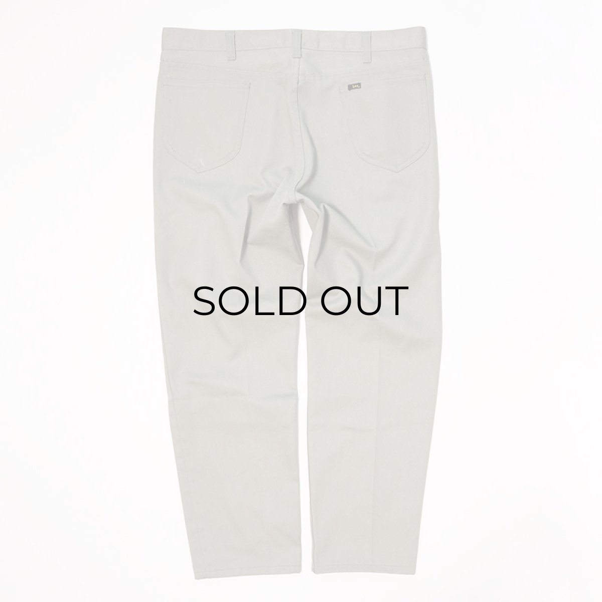 画像4: 60's Lee "Leens" Lee-PReST TWILL SLIM PANTS 【W36 x L28 程度】 (4)