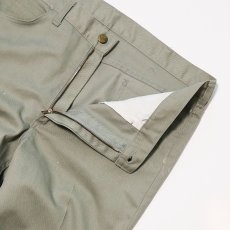 画像5: 60's Lee "Leens" Lee-PReST TWILL SLIM PANTS 【W36 x L28 程度】 (5)