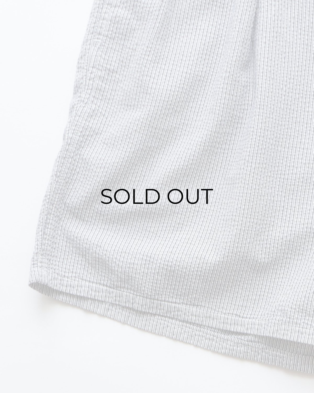 画像5: 〜90's Polo by Ralph Lauren COTTON SEERSUCKER STRIPE TUCK SHORTS "MADE IN USA" 【W37 程度】 (5)