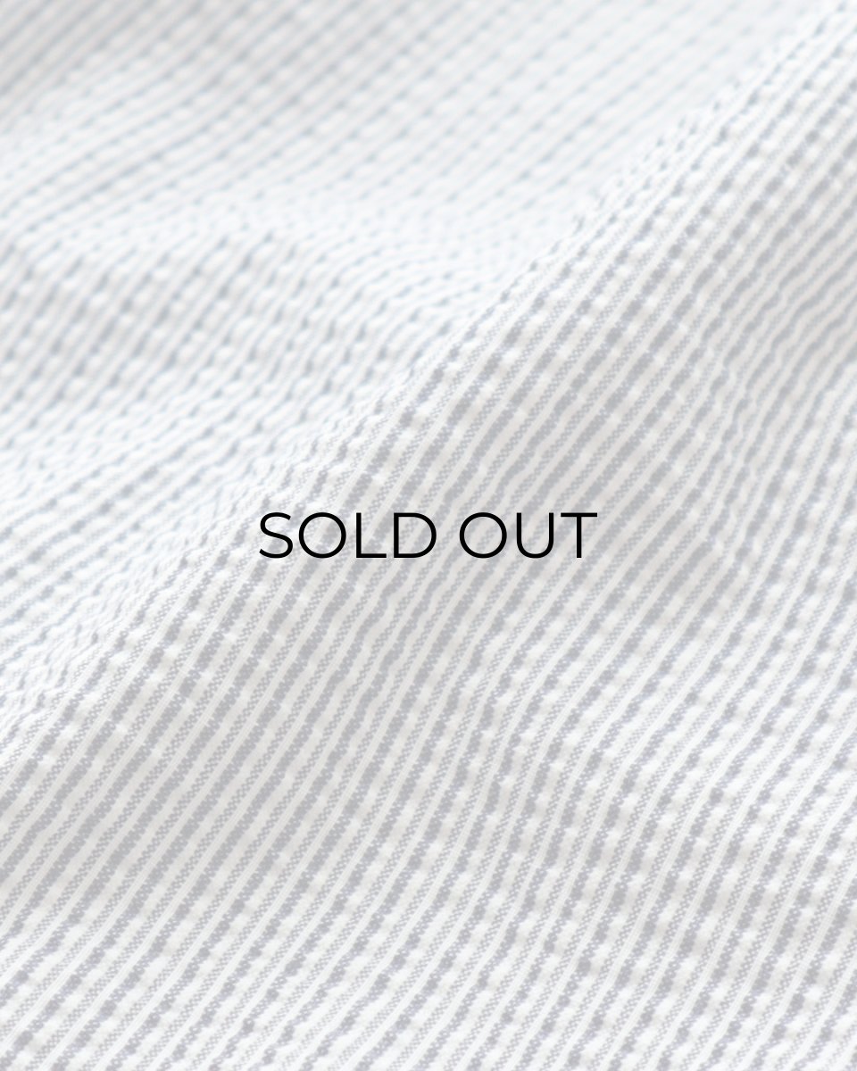 画像9: 〜90's Polo by Ralph Lauren COTTON SEERSUCKER STRIPE TUCK SHORTS "MADE IN USA" 【W37 程度】 (9)