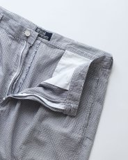 画像4: 〜90's Polo by Ralph Lauren COTTON SEERSUCKER STRIPE TUCK SHORTS "MADE IN USA" 【W37 程度】 (4)