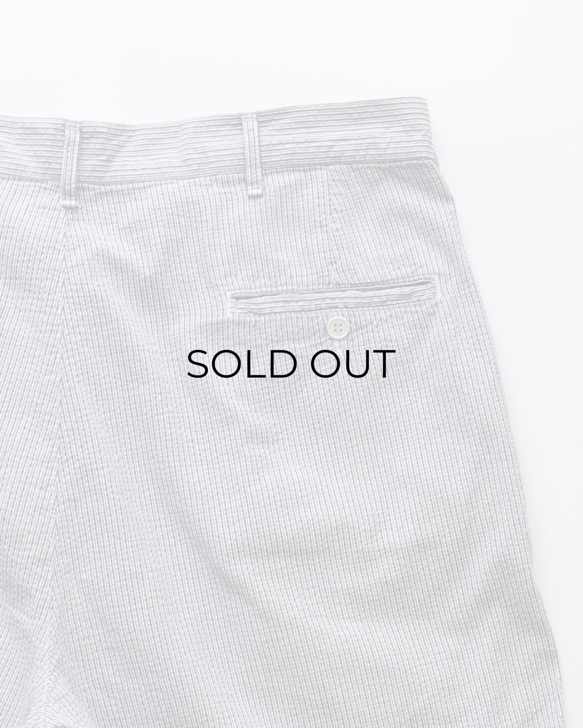 画像6: 〜90's Polo by Ralph Lauren COTTON SEERSUCKER STRIPE TUCK SHORTS "MADE IN USA" 【W37 程度】 (6)