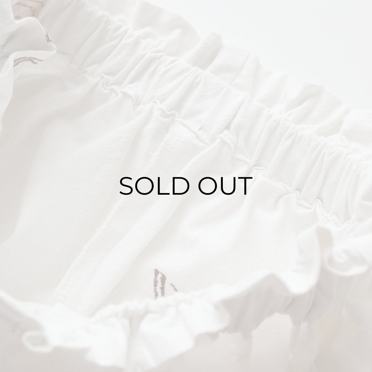 画像8: 【REMAKE】 VINTAGE EMBROIDERED CLOTH EASY PANTS (8)