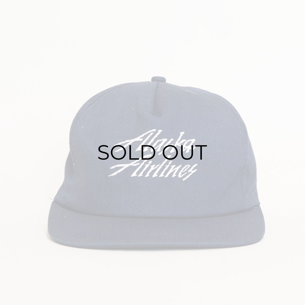 画像2: 80's K-Products TRUCKER CAP "Alaska Airlines" (2)