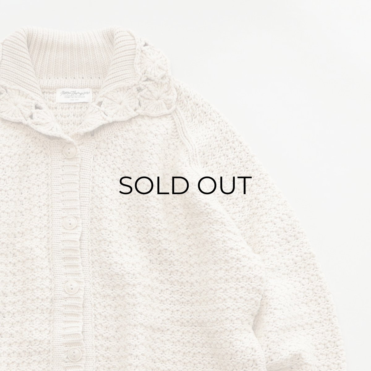 画像3: Norm Thompson WOOL ACRYLIC KNIT CARDIGAN (3)