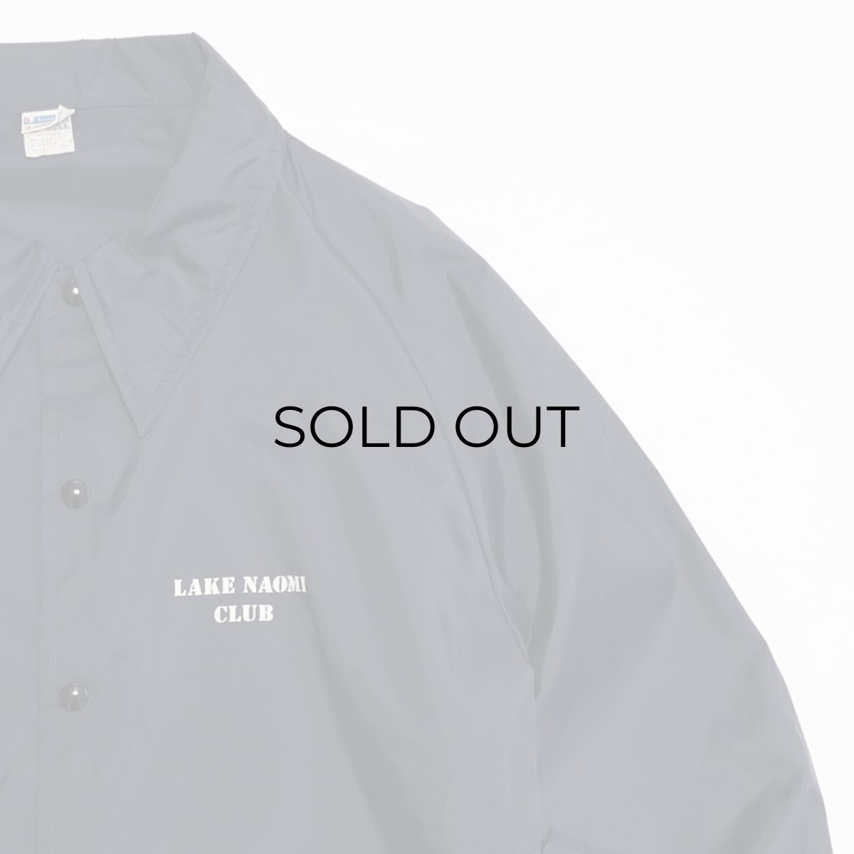 画像4: 70's Champion NYLON PRINT SNAP COACH JACKET "LAKE NAOMI CLUB" (4)
