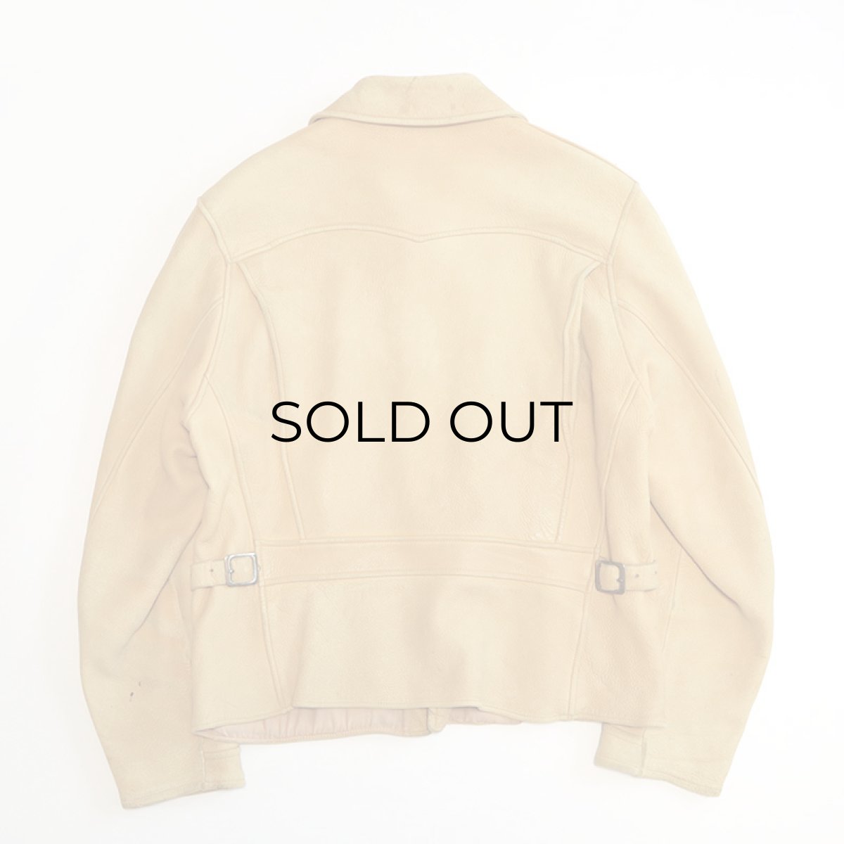 画像3: 40's UNKNOWN BRAND DEERSKIN LEATHER SPORTS JACKET (3)