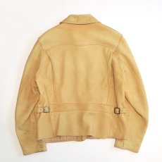 画像3: 40's UNKNOWN BRAND DEERSKIN LEATHER SPORTS JACKET (3)