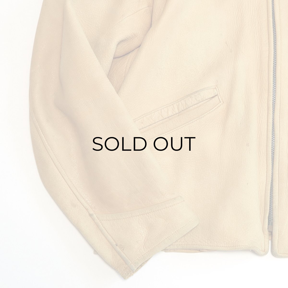 画像5: 40's UNKNOWN BRAND DEERSKIN LEATHER SPORTS JACKET (5)