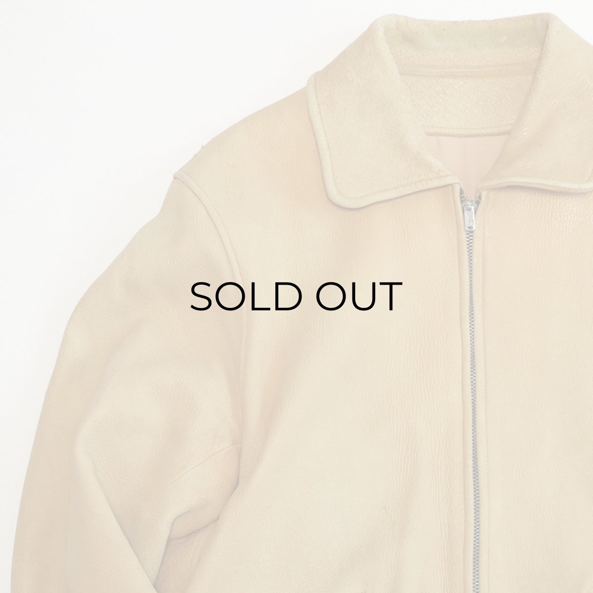 画像4: 40's UNKNOWN BRAND DEERSKIN LEATHER SPORTS JACKET (4)