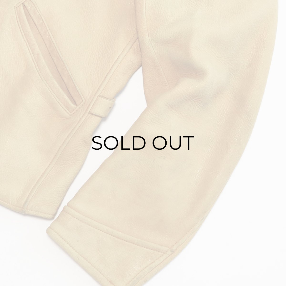 画像6: 40's UNKNOWN BRAND DEERSKIN LEATHER SPORTS JACKET (6)