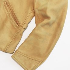 画像6: 40's UNKNOWN BRAND DEERSKIN LEATHER SPORTS JACKET (6)