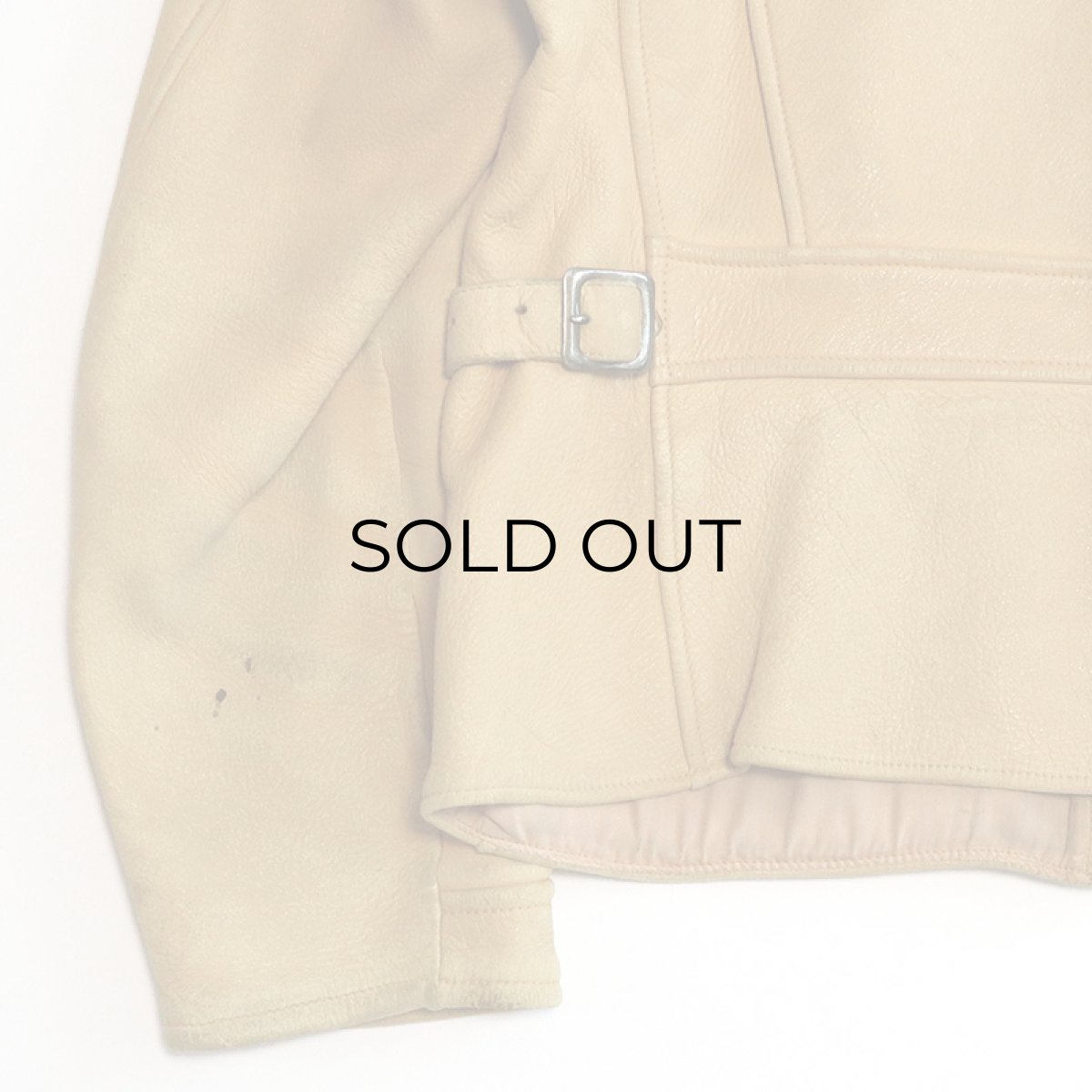 画像8: 40's UNKNOWN BRAND DEERSKIN LEATHER SPORTS JACKET (8)