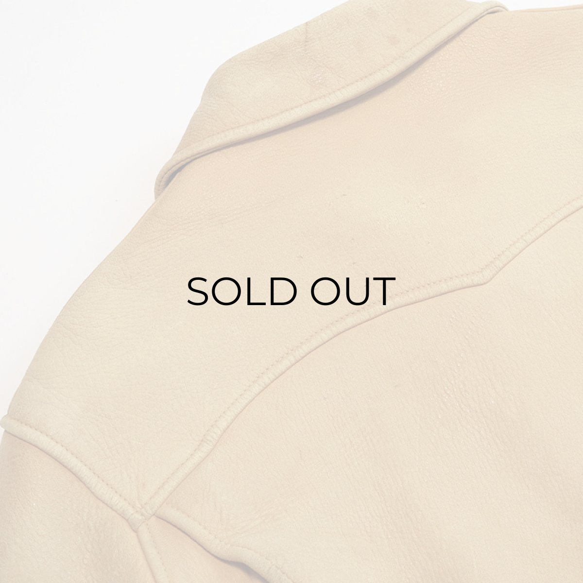 画像7: 40's UNKNOWN BRAND DEERSKIN LEATHER SPORTS JACKET (7)