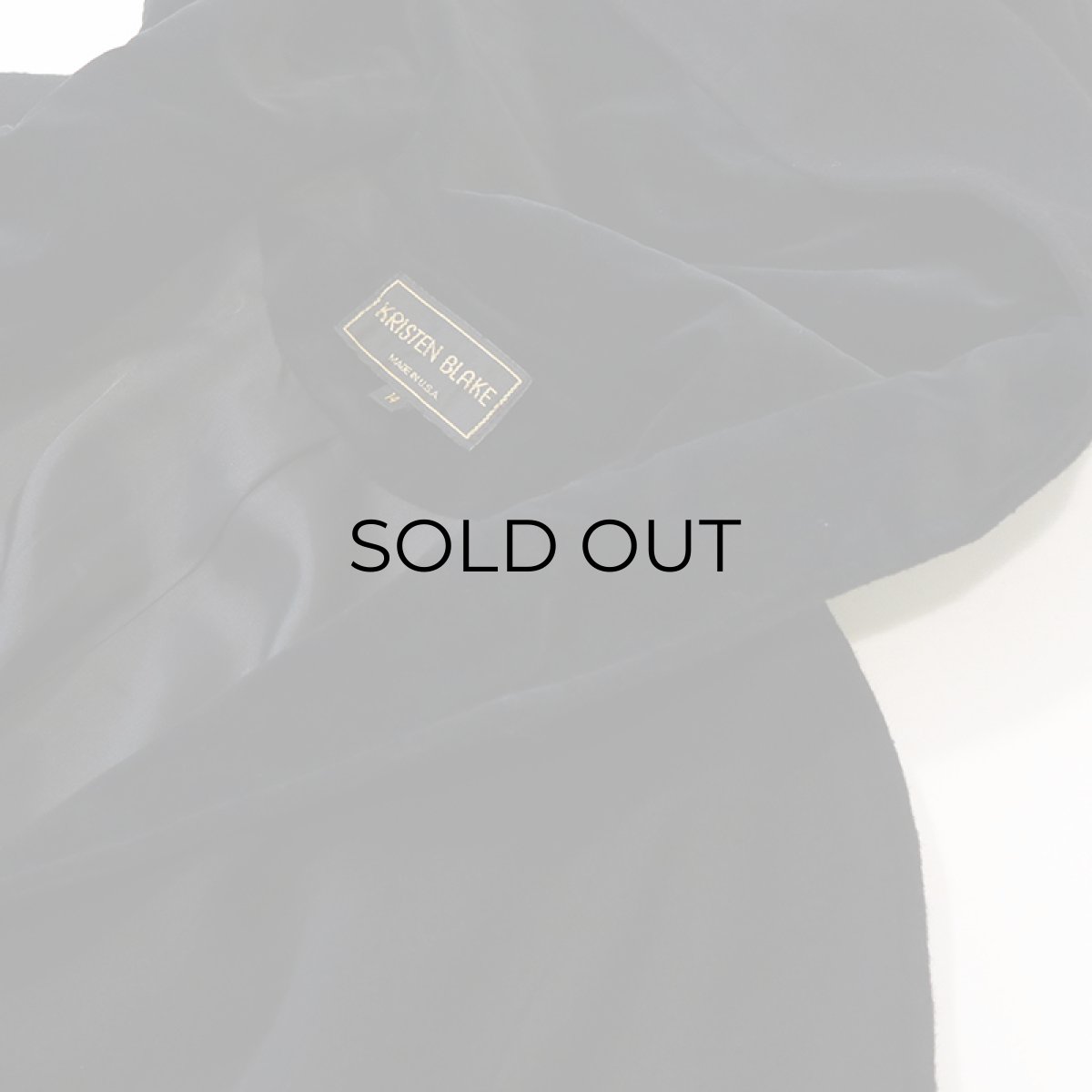 画像6: 80's KRISTEN BLAKE WOOL HOODED COAT (6)